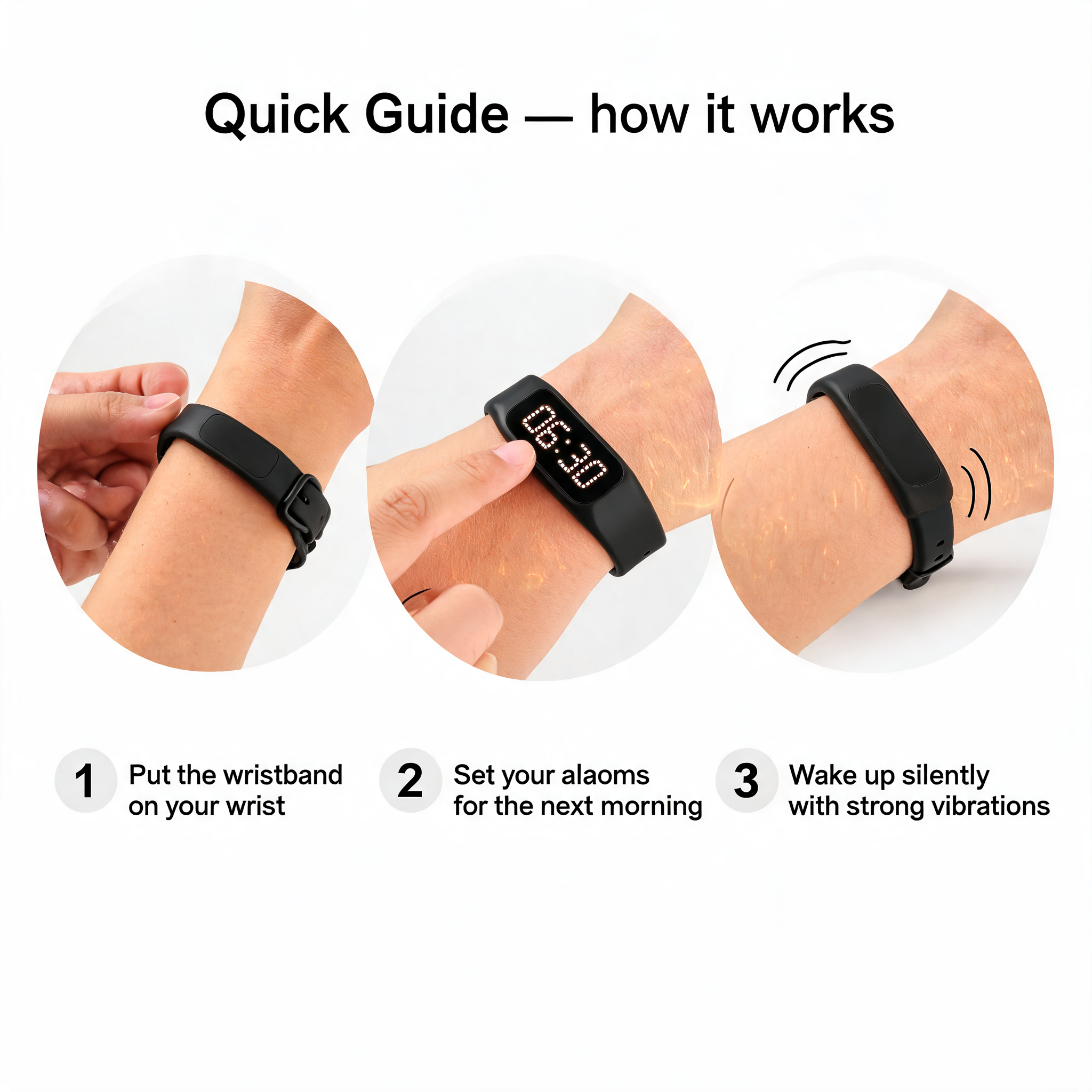 Quick guide: how Aurelle works in three steps