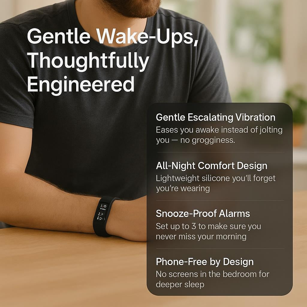 Gentle wake-ups, thoughtfully engineered